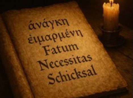 Figura 2. Înainte să fie concept psihologic, «destinul» a circulat secole ca intuiție, mit și necesitate.